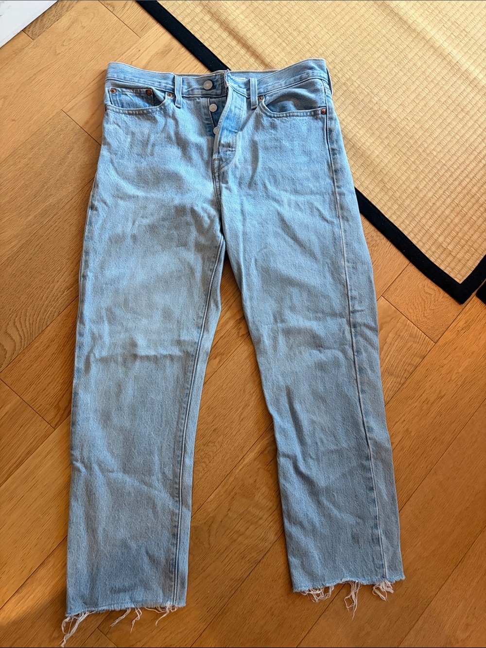 Levi’s Wedgie Straight Ankle Jeans Size 28